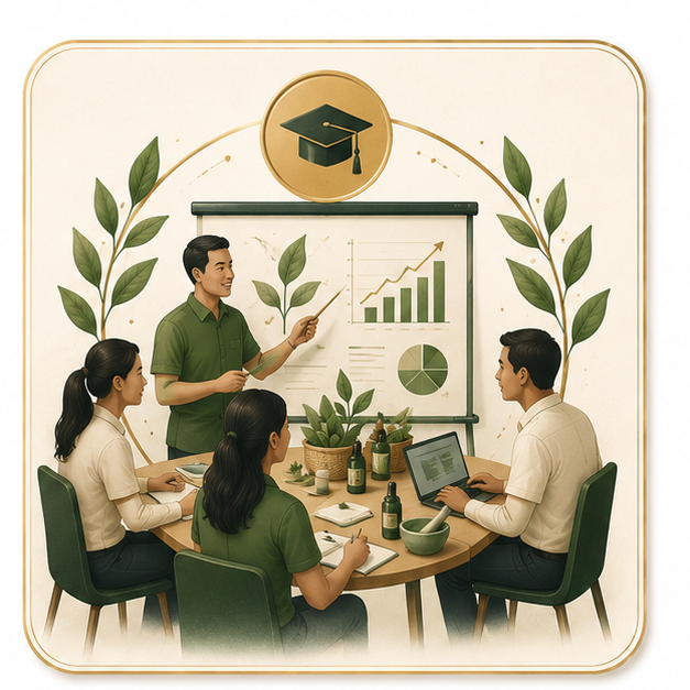 Ilustrasi Bio-Edupreneur Training