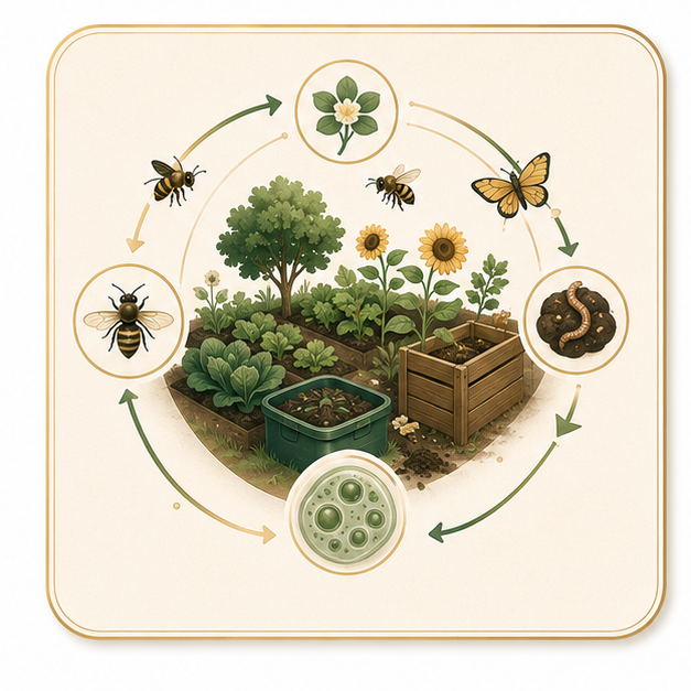 Ilustrasi Integrated Science Farm