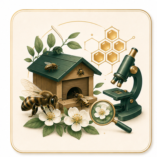 Ilustrasi Stingless Bee Living Laboratory