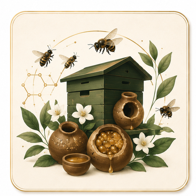 Ilustrasi Stingless Bee Meliponiculture